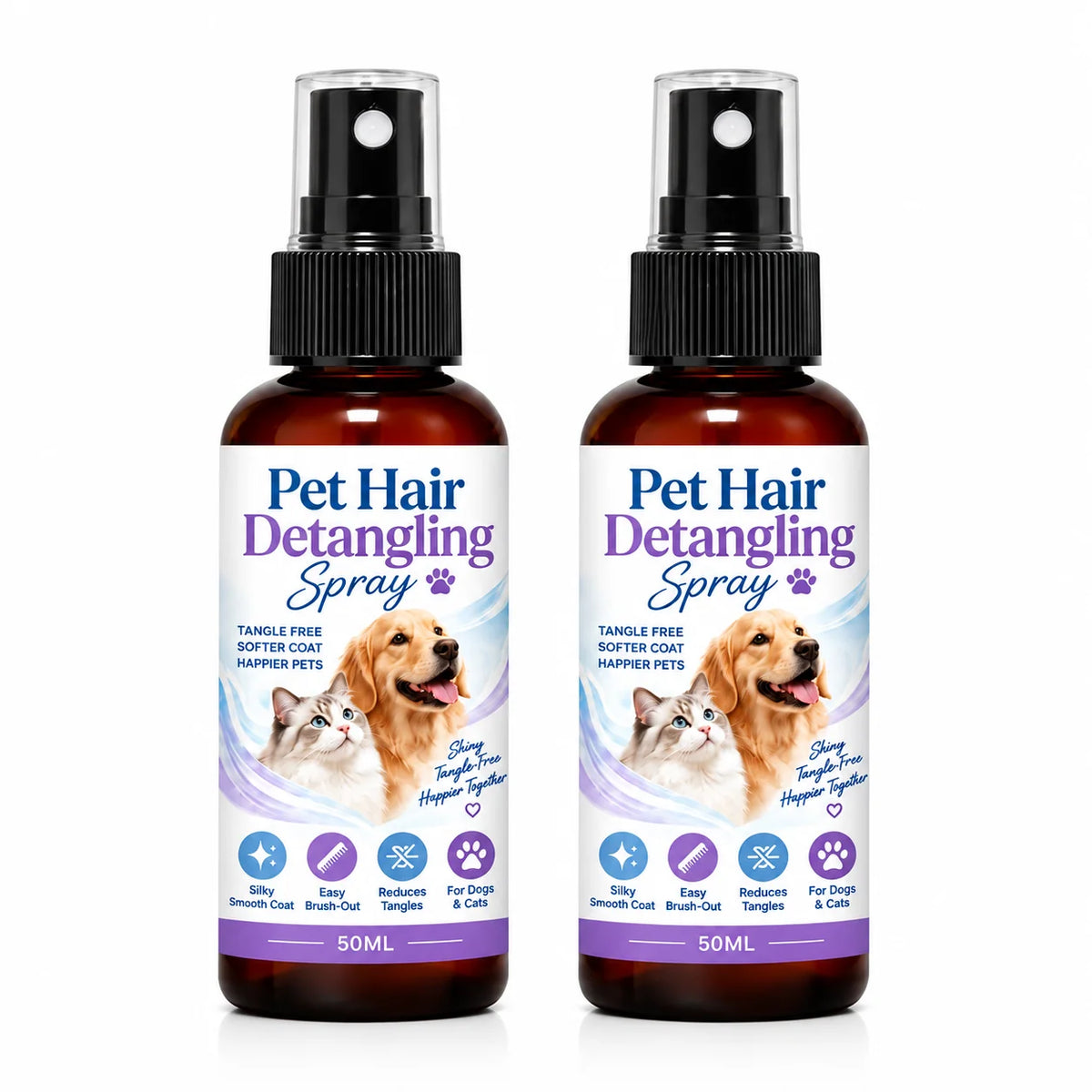 🐾 Ontklit- en verzorgingsspray voor huisdieren