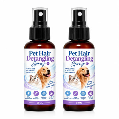 🐾 Ontklit- en verzorgingsspray voor huisdieren
