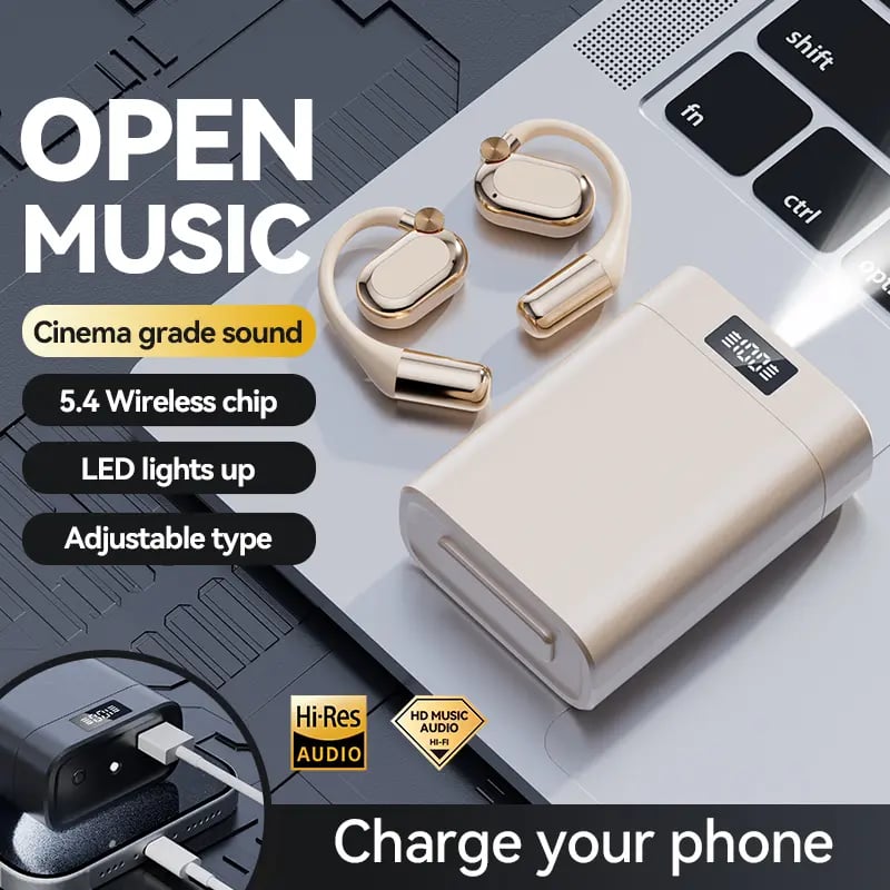 🚀2026 Hot Sale🚀Bluetooth Earbuds with Smartphone Charging Support