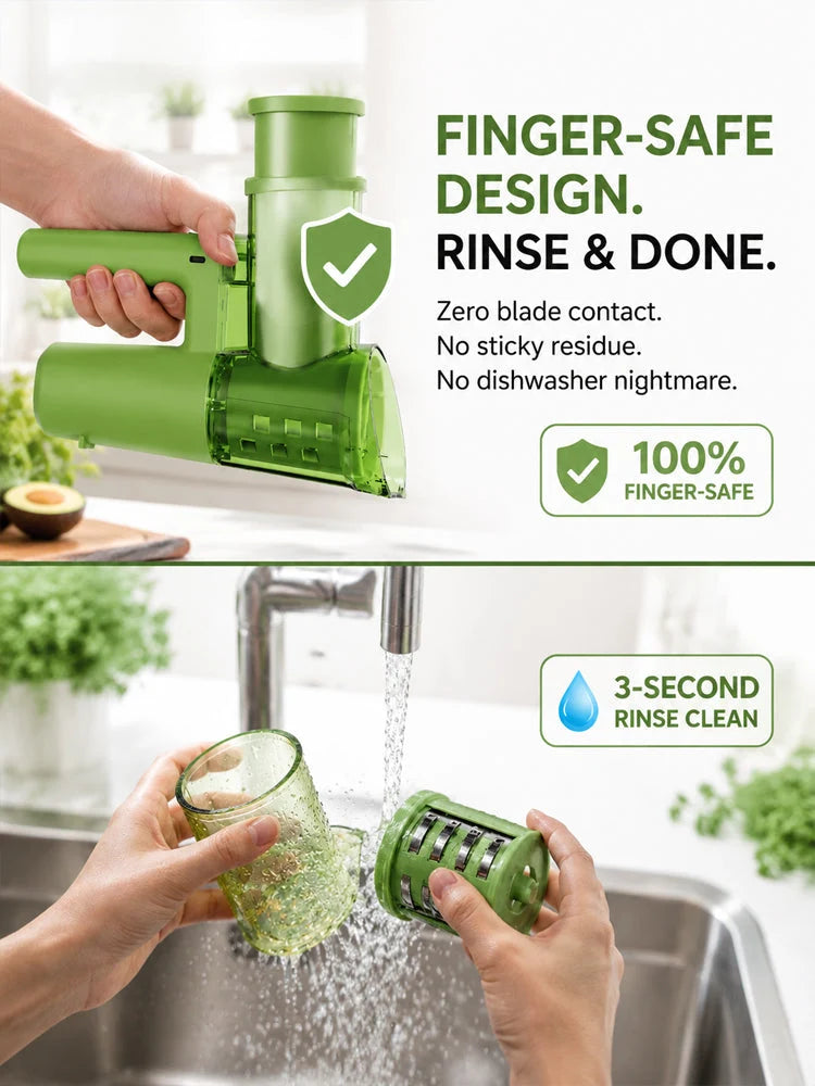 🚀 Wireless Ice Shaver: 3s to snow cones, No more bulky blenders!