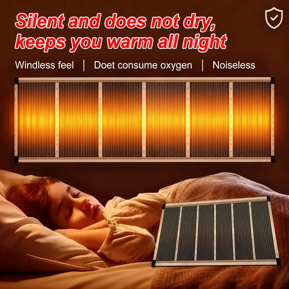 Far Infrared Wall Heater – Slim Wall-Mounted Indoor Heating Panel