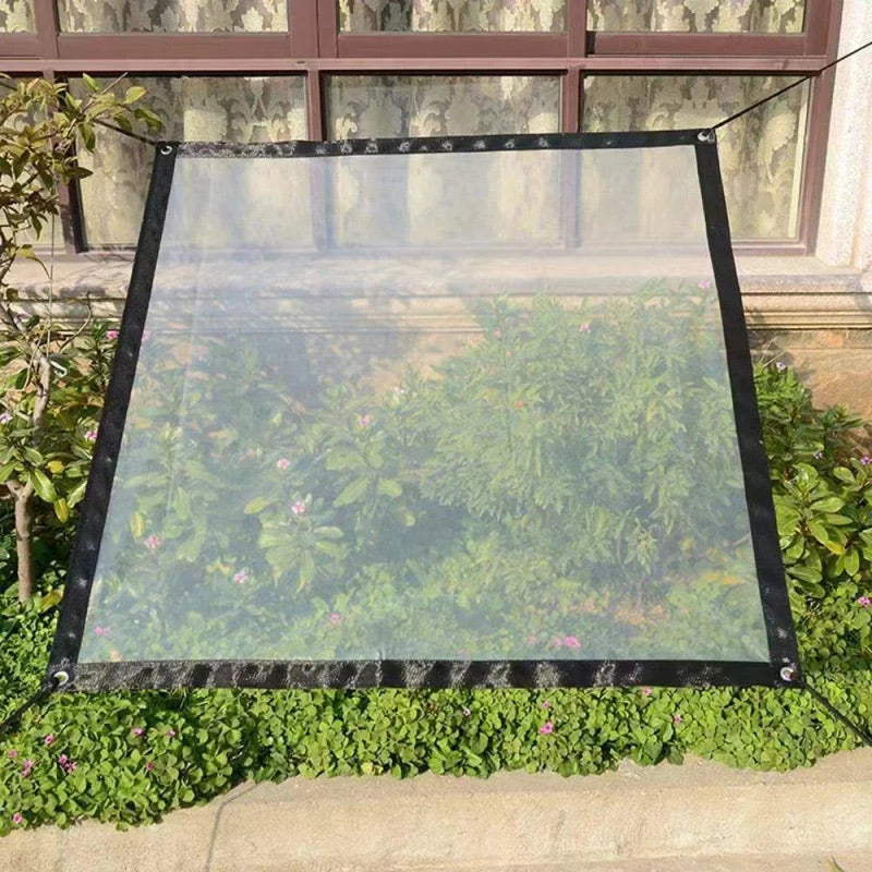 ⏳Limited-time 50% off⏰Heavy-Duty Transparent Waterproof Insulated Tarp🛡️🌧️