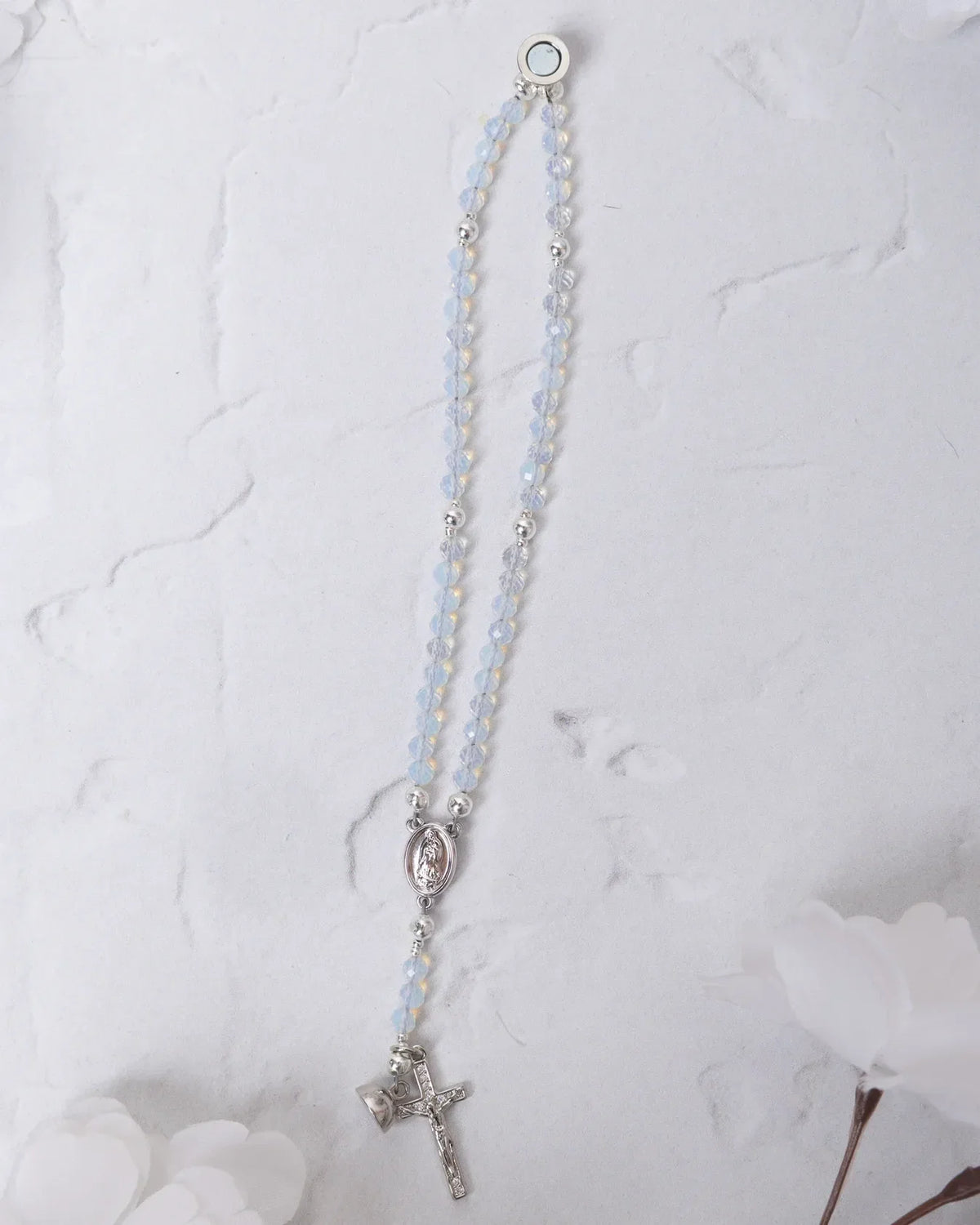 🔥🔥 ✝️Handcrafted rosary bracelets -  A Warm Companion for Your Faith Journey📿