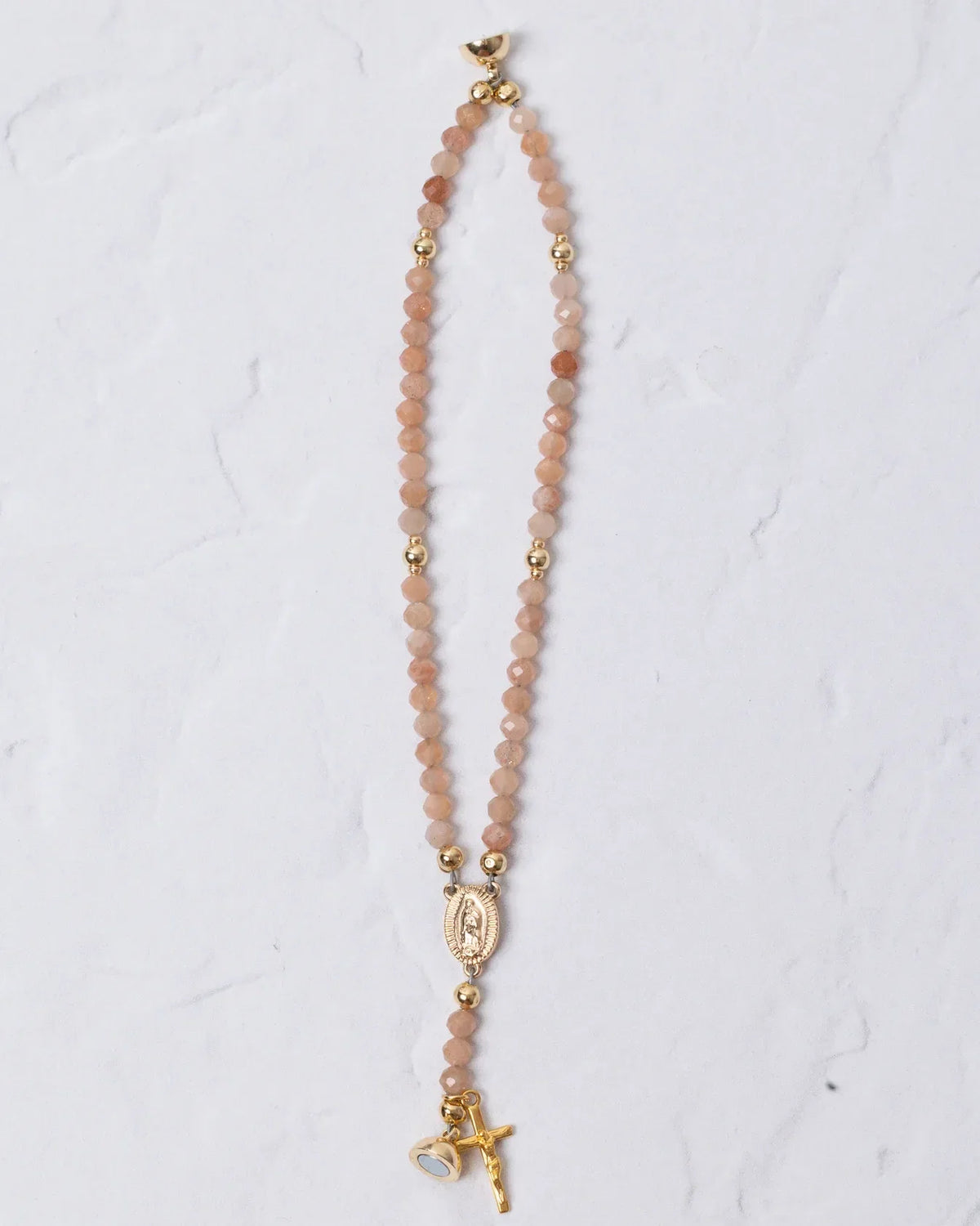 🔥🔥 ✝️Handcrafted rosary bracelets -  A Warm Companion for Your Faith Journey📿