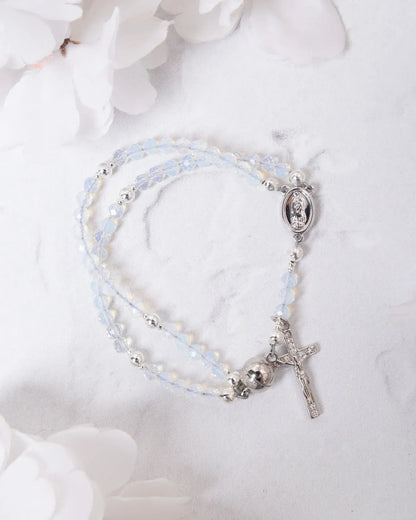 🔥🔥 ✝️Handcrafted rosary bracelets -  A Warm Companion for Your Faith Journey📿