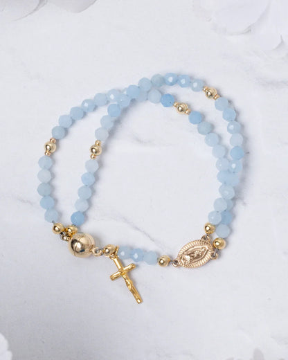 🔥🔥 ✝️Handcrafted rosary bracelets -  A Warm Companion for Your Faith Journey📿