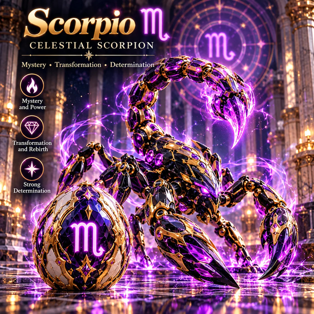 🌌Transforming Zodiac Guardian Egg – Celestial Fantasy Collectible Figure