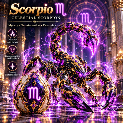 🌌Transforming Zodiac Guardian Egg – Celestial Fantasy Collectible Figure