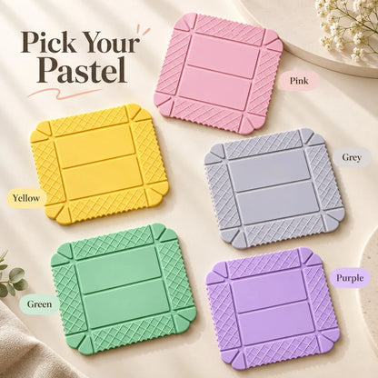 ✨ 3-in-1 Magnetic Silicone Trivet, Cutting Board & Foldable Serving Tray