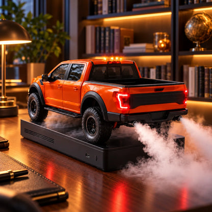 🚘💨 LED Pickup Truck Humidifier – Realistic Exhaust Mist & Cool Truck Desk Decor