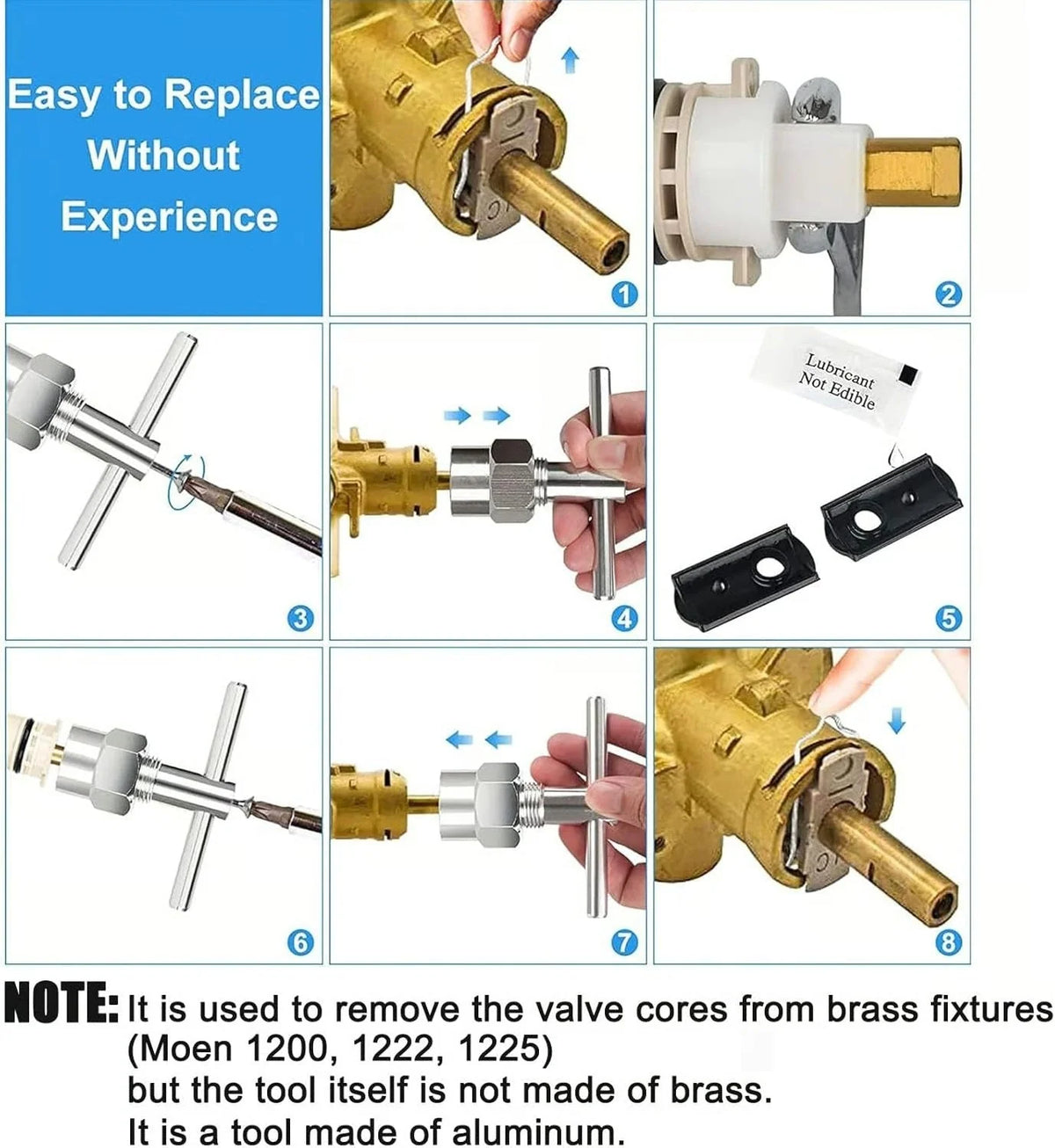 🔧 Faucet Cartridge Puller Tool