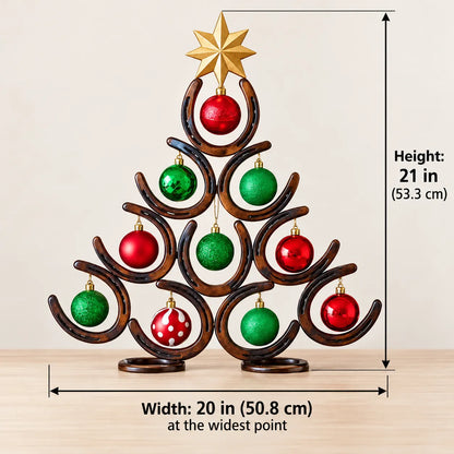 Horseshoe Lucky Christmas Tree