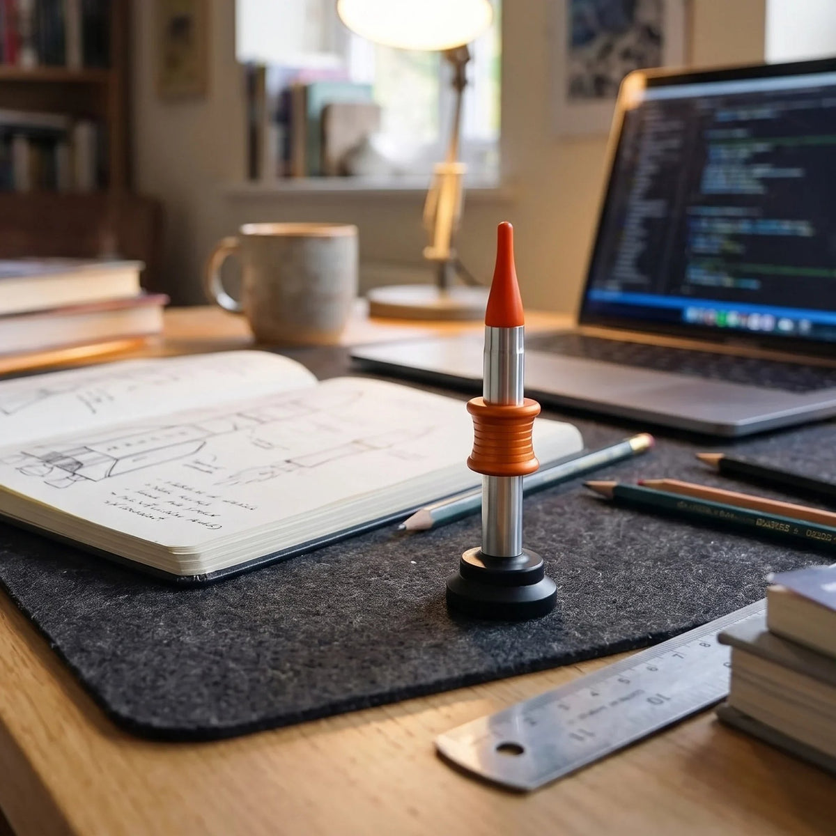 🚀Kinetic Desk toy That Performs Impossible Landing