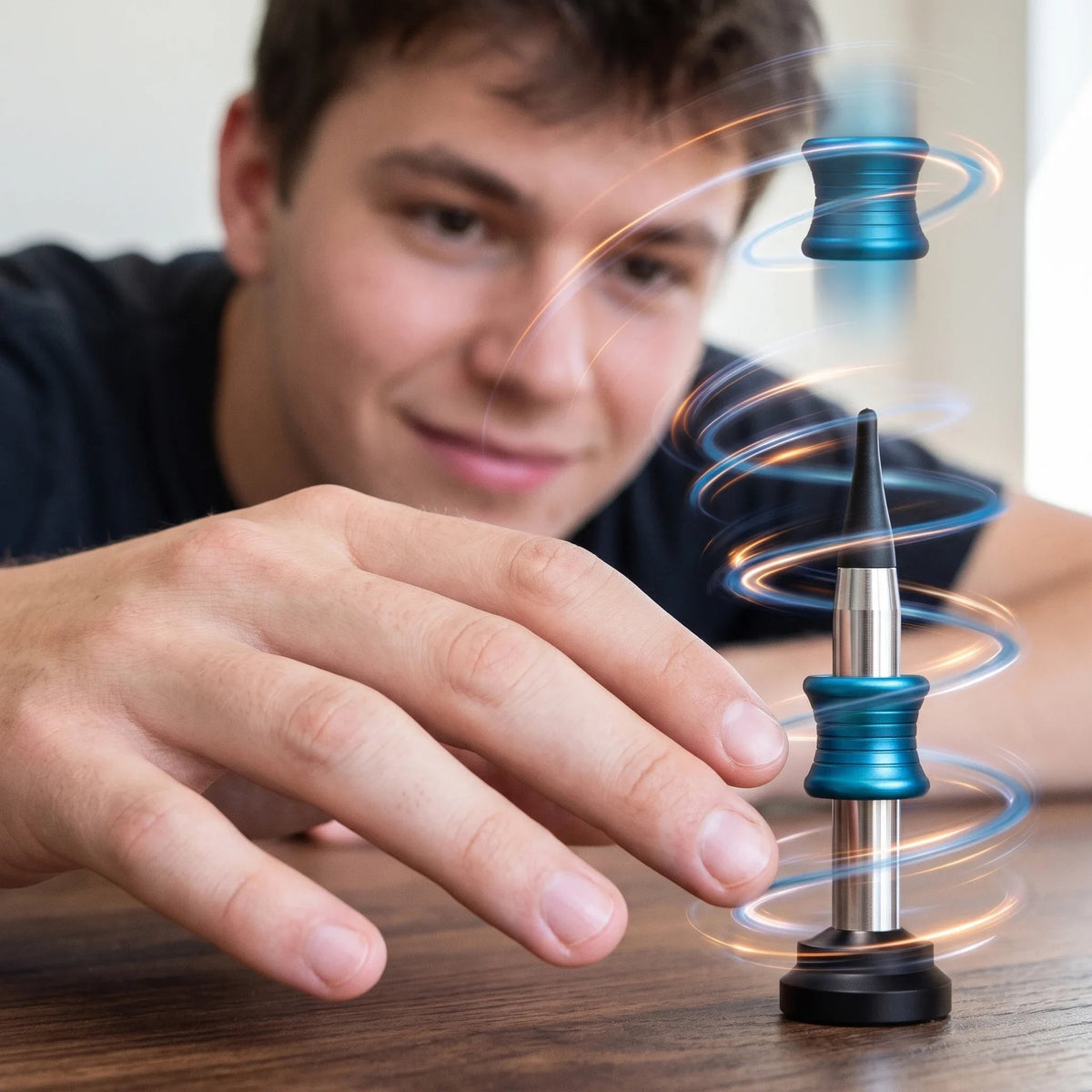 🚀Kinetic Desk toy That Performs Impossible Landing