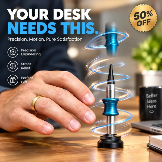 🚀Kinetic Desk toy That Performs Impossible Landing