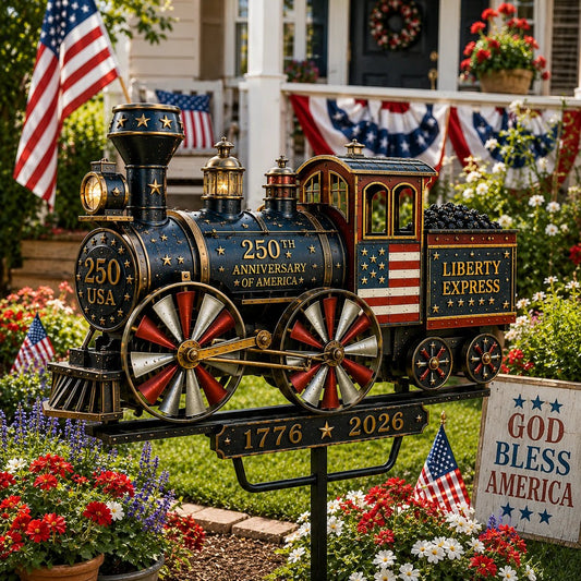 🔥Nur für kurze Zeit 55 % RABATT🔥🚂USA 250 „Liberty Express“ Windrad für den Garten – ✈️ (Kostenlose Lieferung)