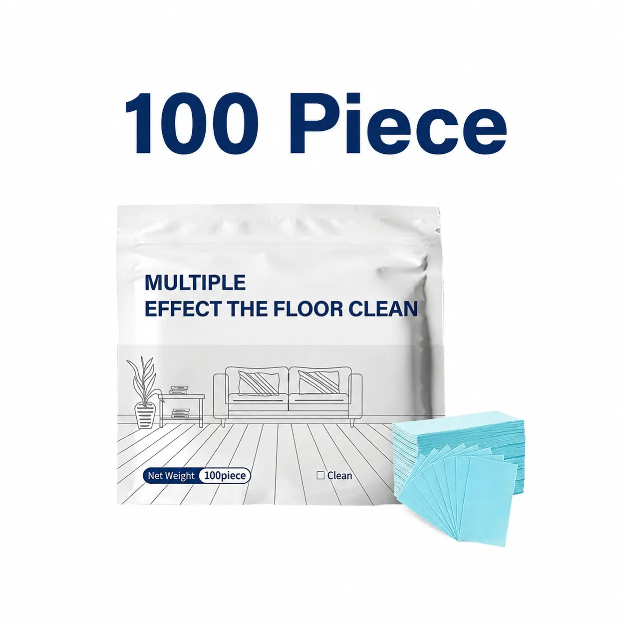 🔥LAST DAY 40% OFF⏰Multi-Effect Floor Cleaning Tablets, Fast Dissolving, No-Rinse Formula for Hardwood, Tile & All Floor Types