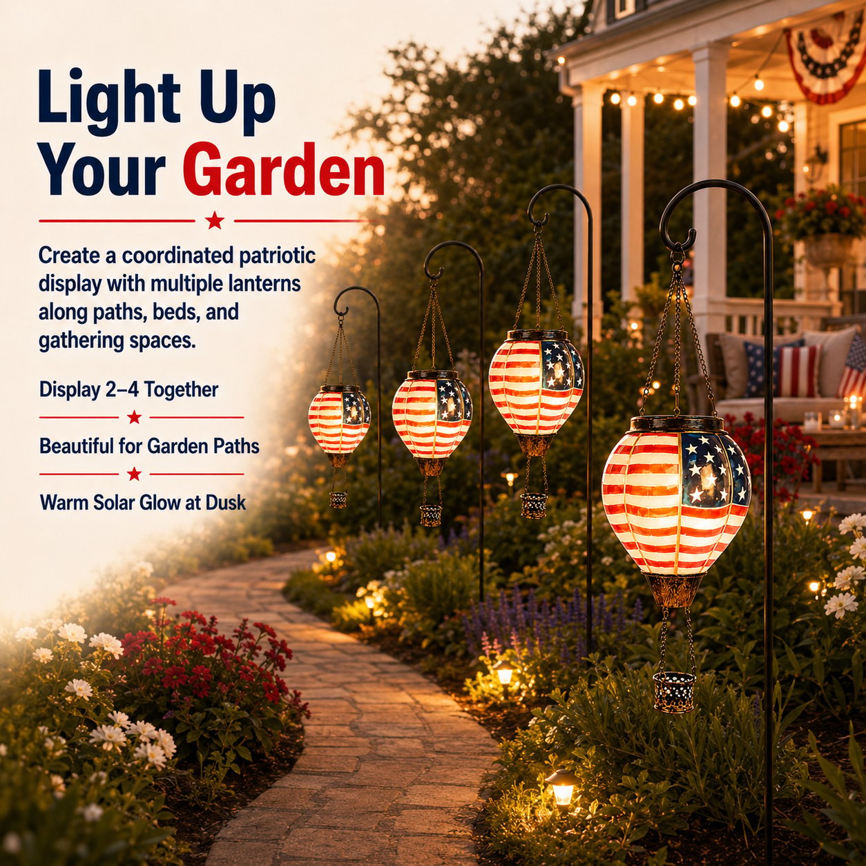 ⏰Last day Promotion🏆75K+ SOLD! 🔥250th Anniversary Solar Hot Air Balloon Lantern