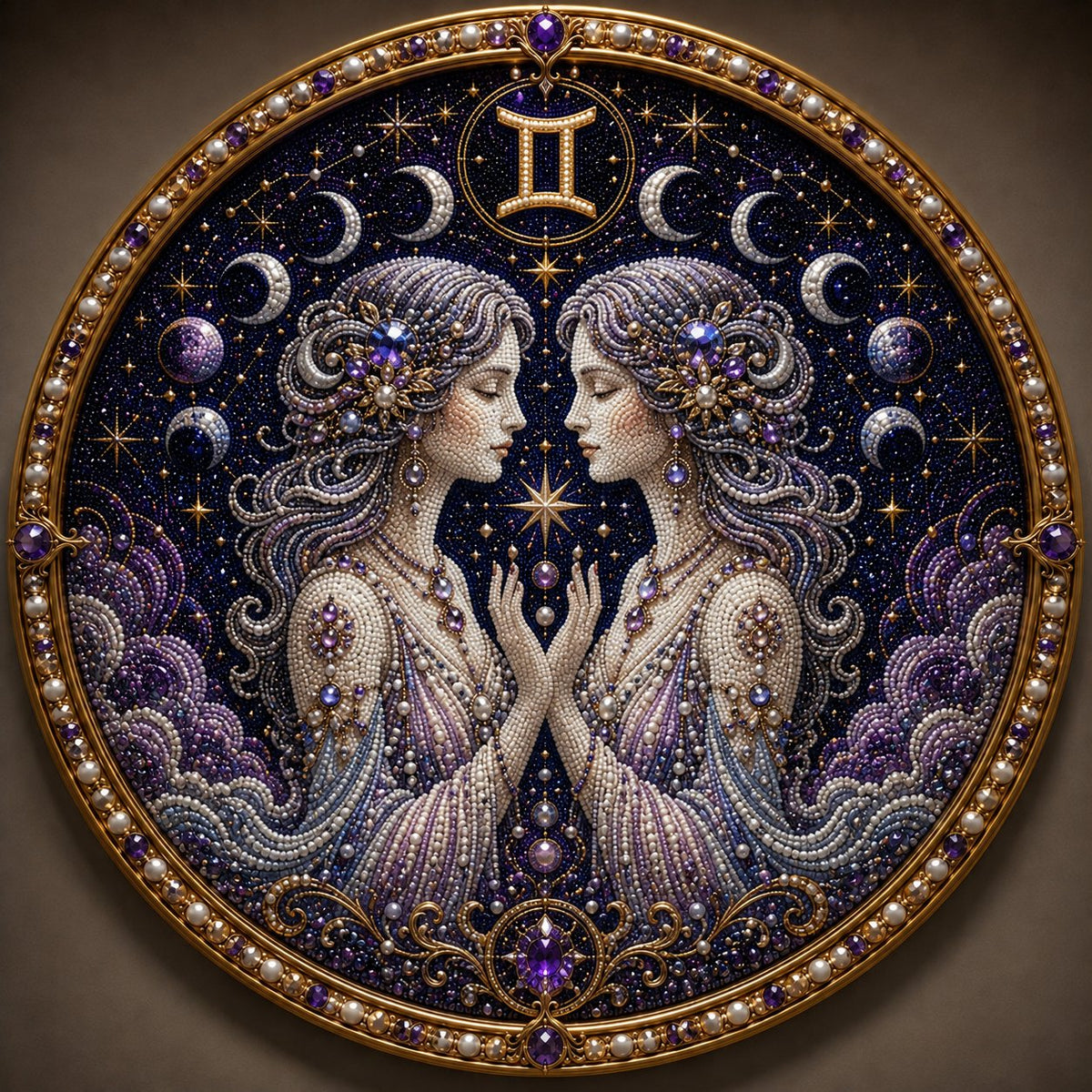 3D Pearl Zodiac Art Kit – DIY Astrology Wall Decor