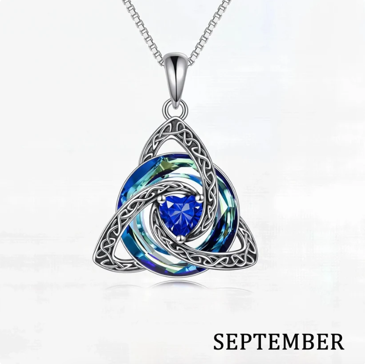 💎 Celtic Knot Birthstone Necklace for Women – A Meaningful Gift for Someone Special