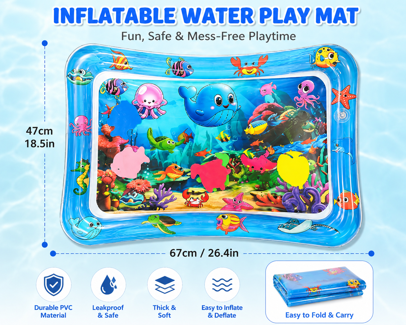 🚀2026 Hot Sale❄️Pet Water Sensory Mat❄️