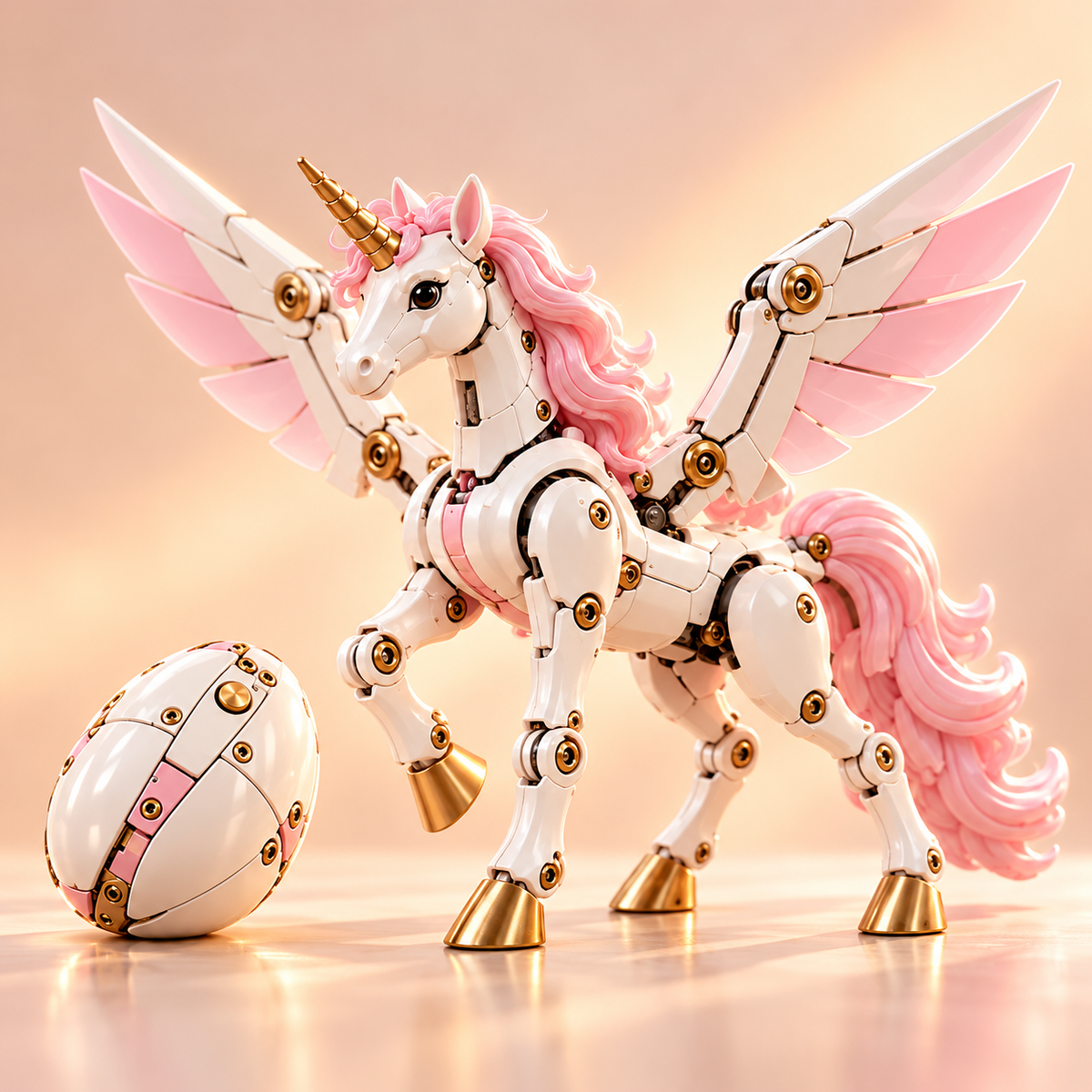 🦄 2-in-1 Transforming Unicorn Egg – Magical Winged Unicorn Toy