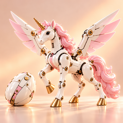 🦄 2-in-1 Transforming Unicorn Egg – Magical Winged Unicorn Toy