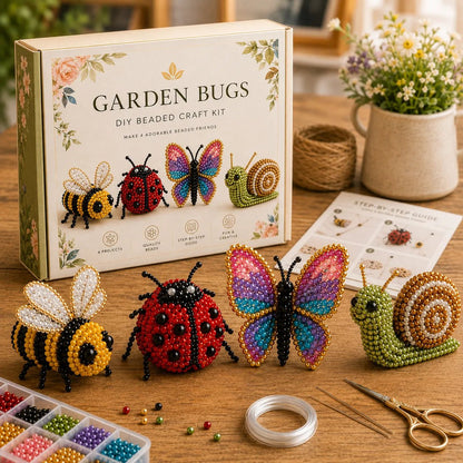 🔥Last Day 49% OFF 🧵✨ Tiny 3D Beaded Animal DIY Kit