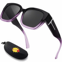 🔥Black and purple frame with a gradual transition to purple