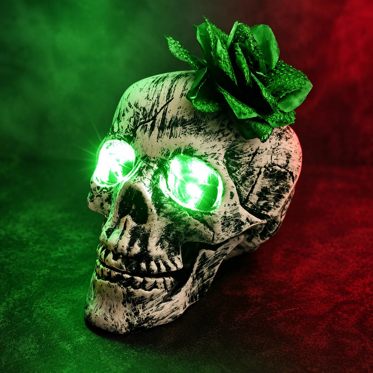 👻 Halloween Solar Skull & Skeleton Hands – The Creepiest Yard Decoration of 2026
