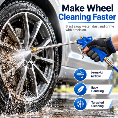 Pneumatic Air Blow Gun – Extended Nozzle Cleaning Tool