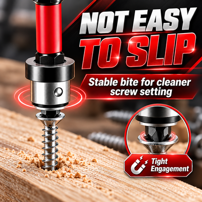 🔩5pcs Drywall Bit Attachment , PH2 Magnetic Drywall Screwdriver Bits