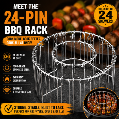 🥩Vertical barbecue grill for grilling skewers.🍤
