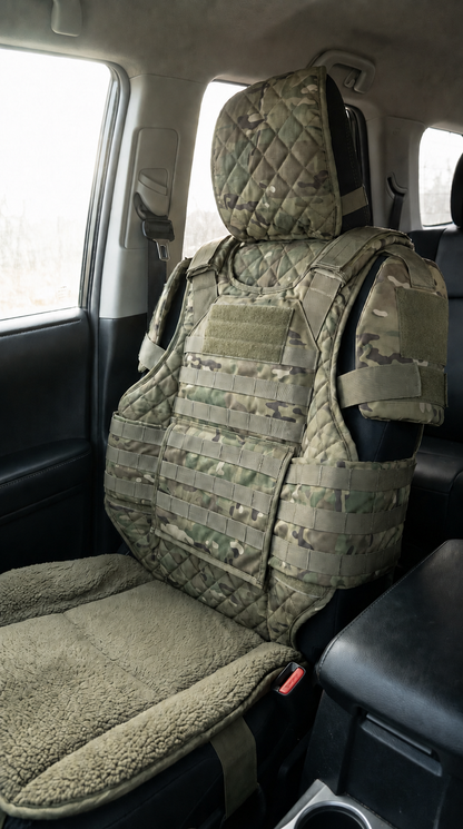 HOT SALE🚙Rugged Truck Seat Cover – Tactical Storage, Seat Protection & All‑Day Comfort
