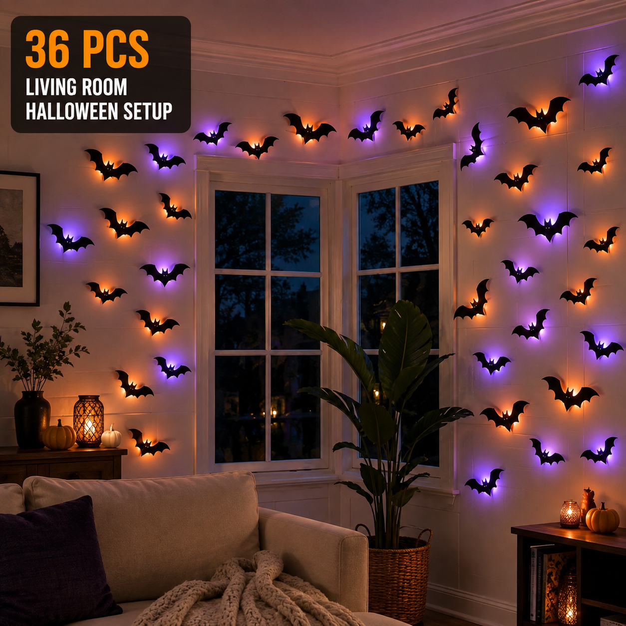 🦇 Halloween Sale: 3D LED Flying Bat Wall Decor – Create a Spooky Atmosphere in Minutes