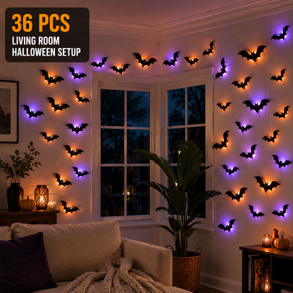🦇 Halloween Sale: 3D LED Flying Bat Wall Decor – Create a Spooky Atmosphere in Minutes