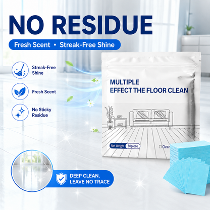 🔥LAST DAY 40% OFF⏰Multi-Effect Floor Cleaning Tablets, Fast Dissolving, No-Rinse Formula for Hardwood, Tile & All Floor Types