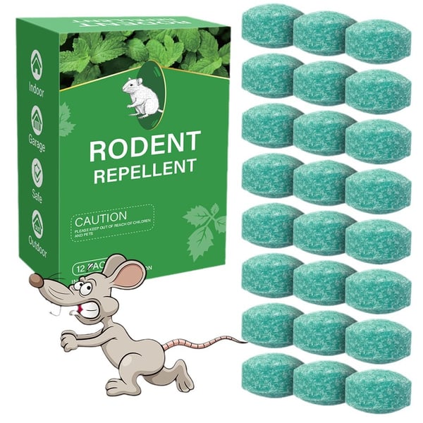 🛩️FLASH SALE/12 Pack Peppermint Pest Repellent Balls - Mice Rats Spiders Gone! ✅