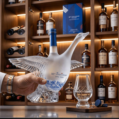 🏆75K+ SOLD!🔥30th Anniversary 3D Sculpted Vodka Bottle