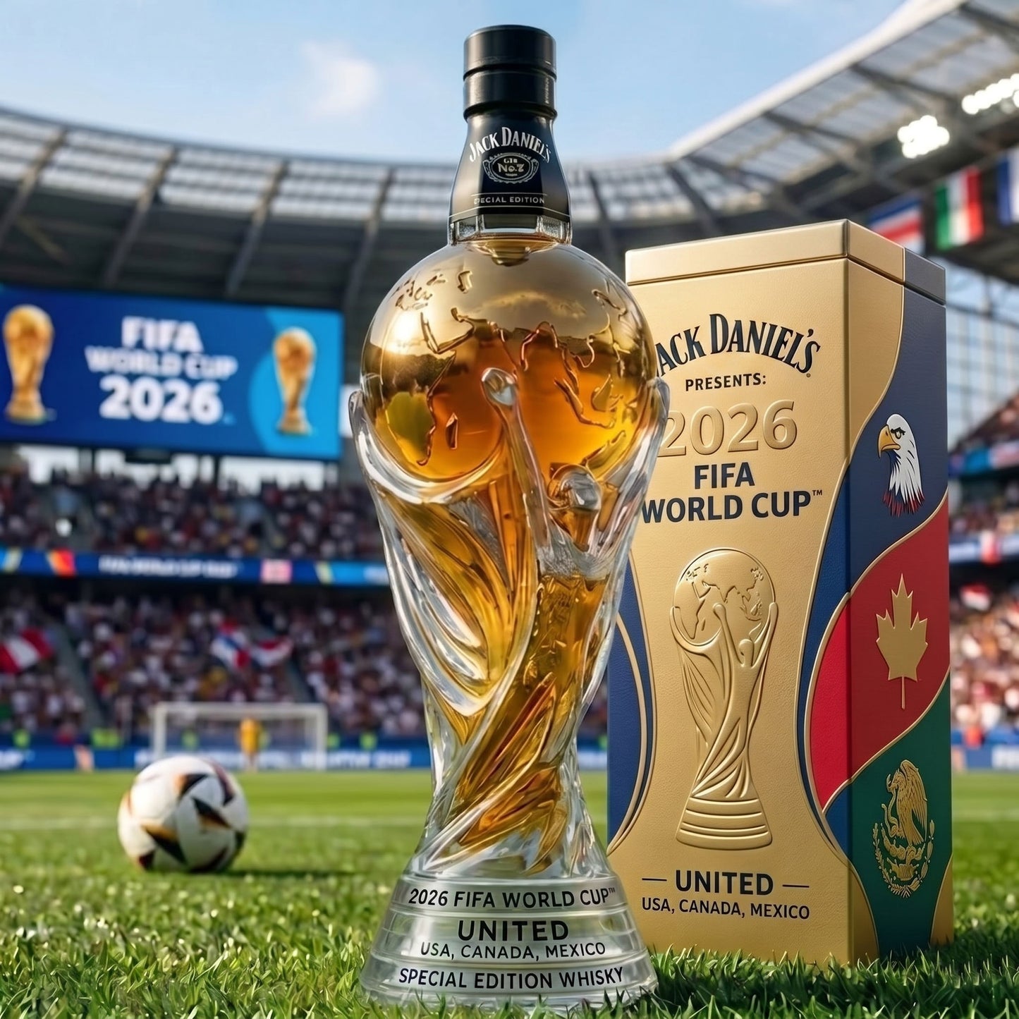 ⚡️Flash Sale🎁 Father’s Day 49% OFF - 2026 FIFA World Cup Special Edition Whisky Bottle