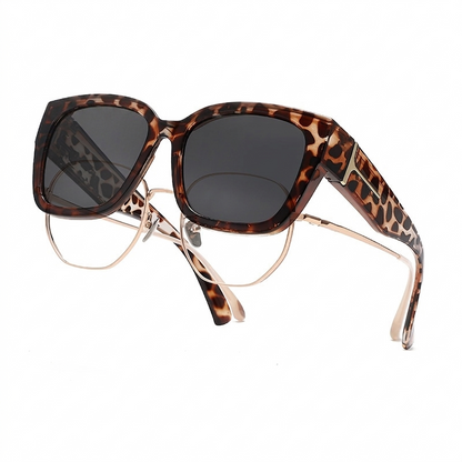 🛩️Last day promotion/🕶️ Polarized Sunglasses for Women – UV400 Protection, Floral Frame, Fit Over Prescription Glasses