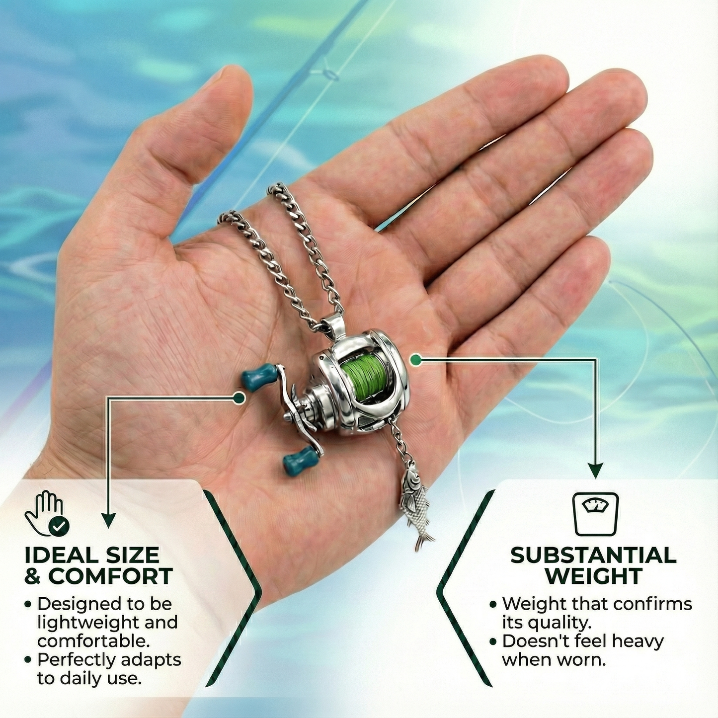 Official Brand Store | 🛡️🔥Hot Sale-51% OFF🔥Fishing Reel Pendant
