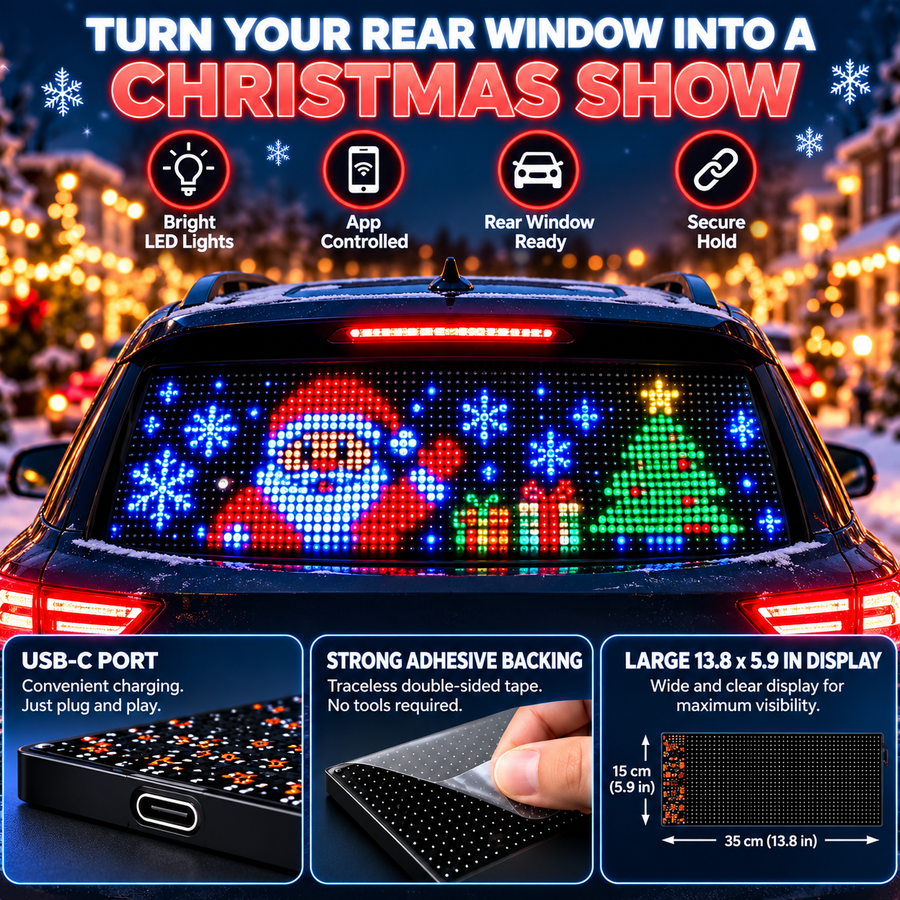 LED pixel display product installation and connection illustration
