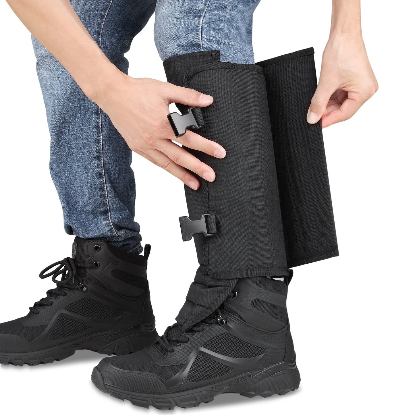 🛠️Unisex Verstellbare Outdoor-Gamaschen, schlangenresistent