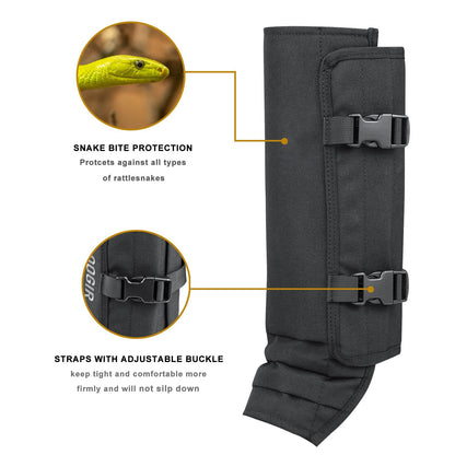 🛠️Unisex Verstellbare Outdoor-Gamaschen, schlangenresistent