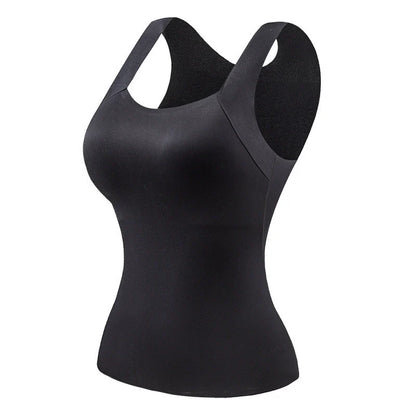 U-Ausschnitt Shapewear Tanktop mit integriertem BH