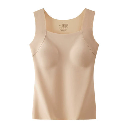 U-Ausschnitt Shapewear Tanktop mit integriertem BH