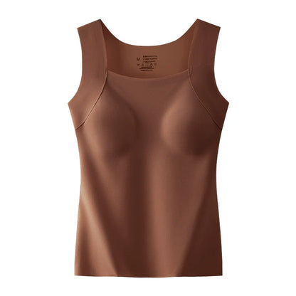 U-Ausschnitt Shapewear Tanktop mit integriertem BH