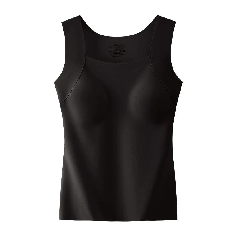 U-Ausschnitt Shapewear Tanktop mit integriertem BH