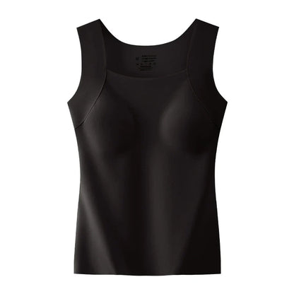 U-Ausschnitt Shapewear Tanktop mit integriertem BH